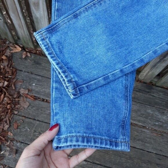 Nasty Gal Denim Jeans High Waist Mom Jeans Cotton Blend Pants Size M - Picture 6 of 13